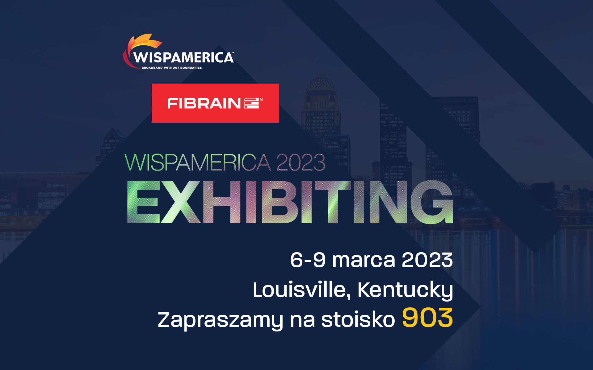 Bierzemy udział w kolejnej edycji targów WISPAMERICA 2023 w USA!