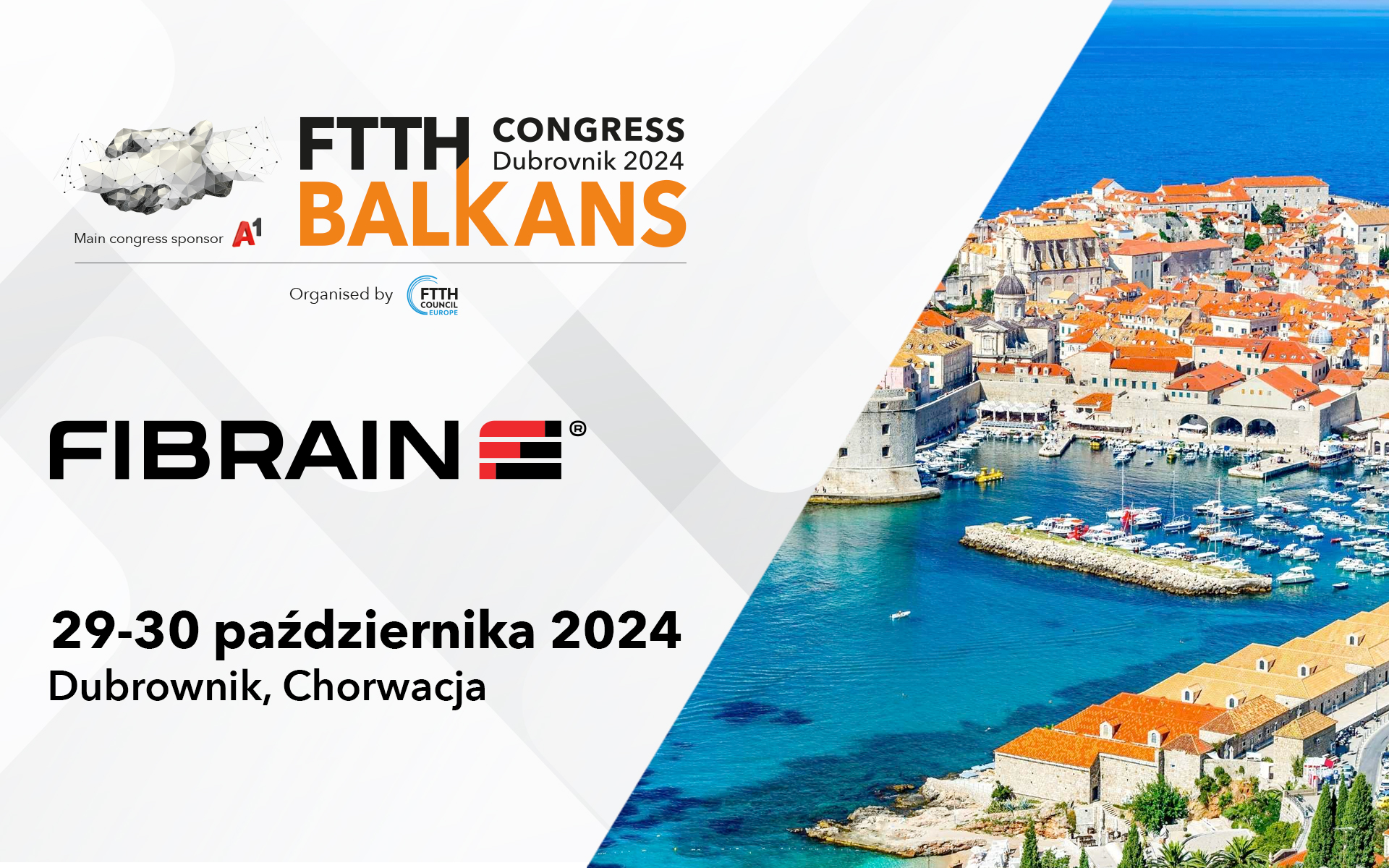 Bierzemy udział w FTTH Balkans 2024!