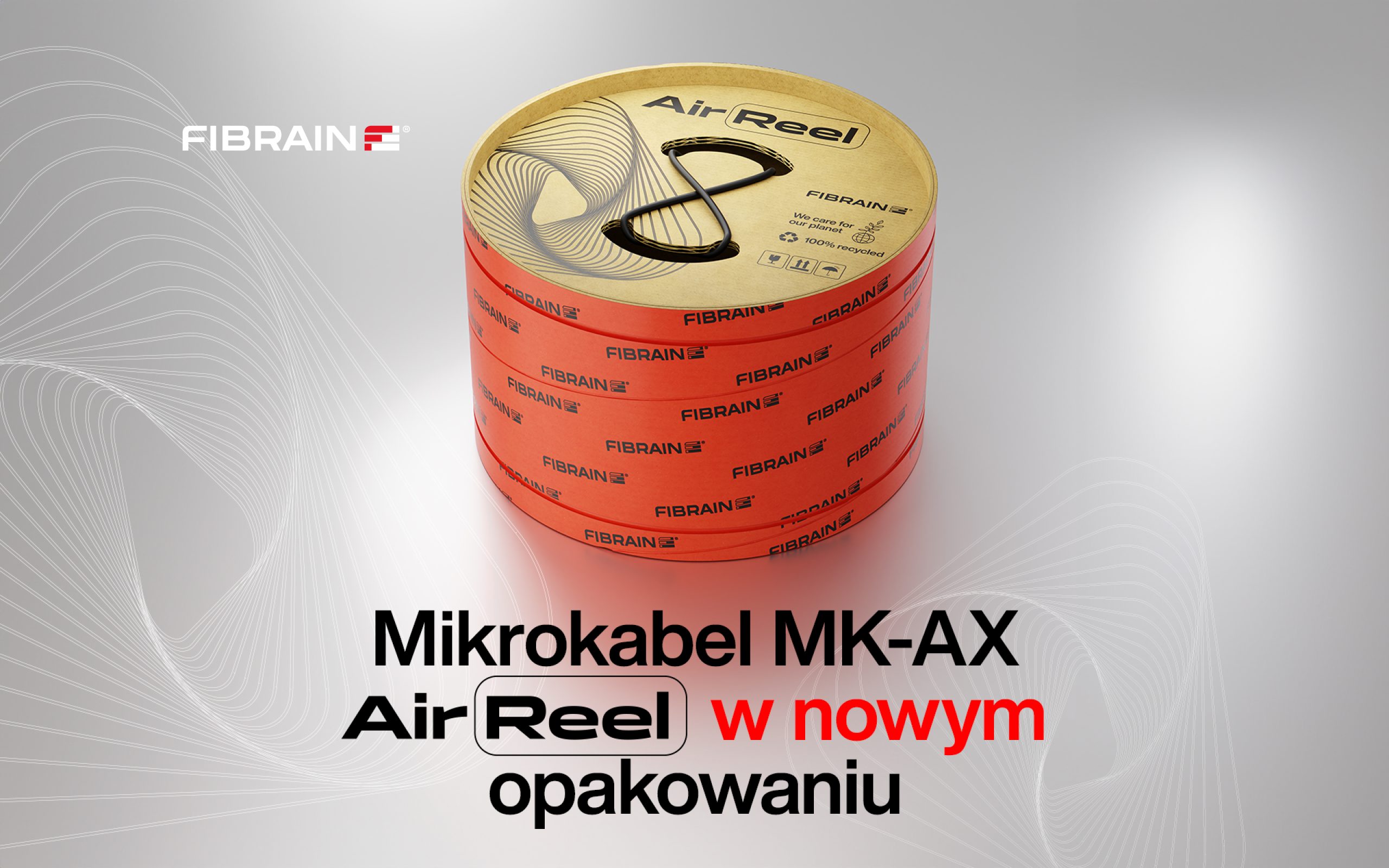 Mikrokabel MK-AX w nowym opakowaniu AirReel!