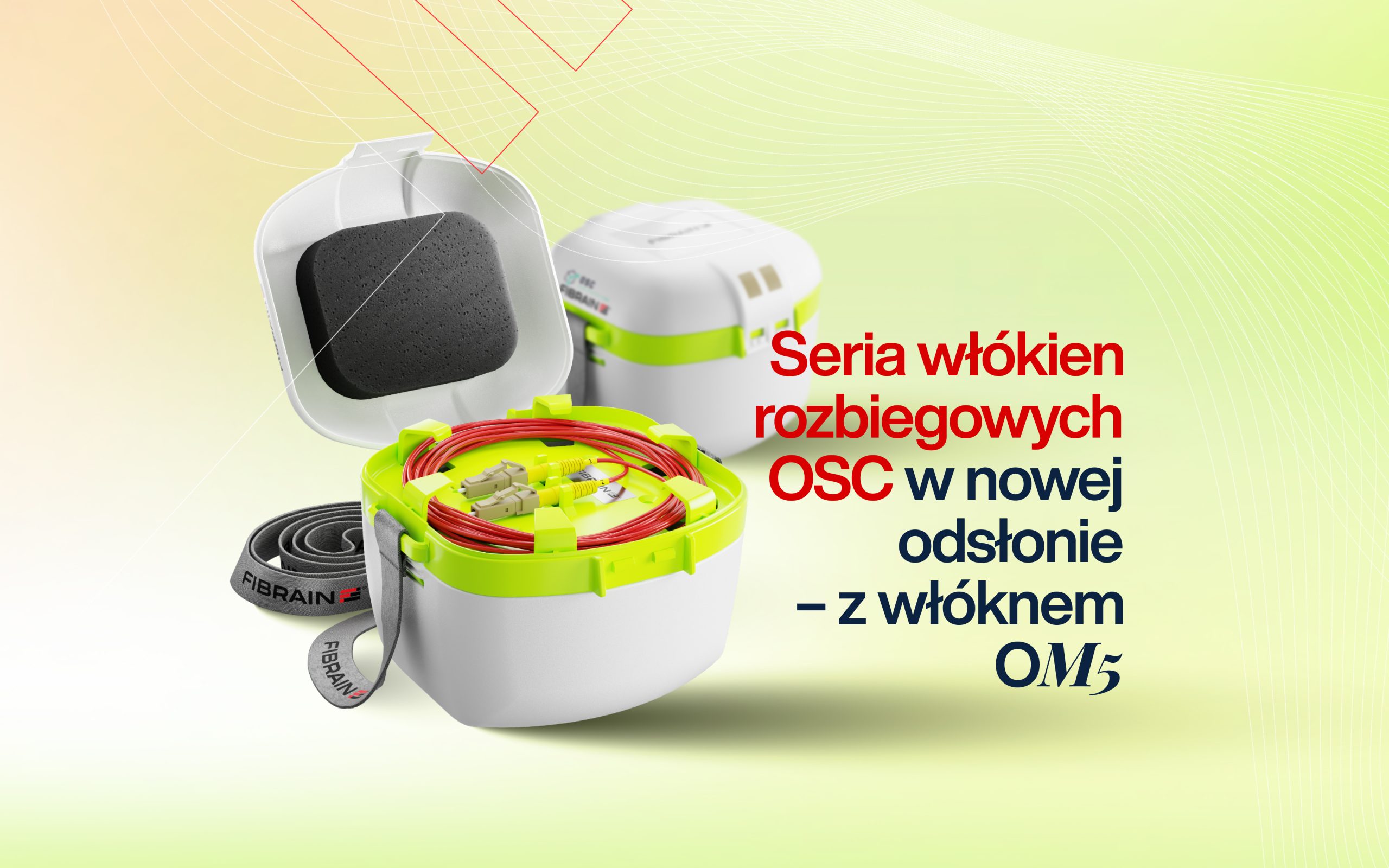 Seria włókien rozbiegowych OSC z włóknem OM5 już dostępna!